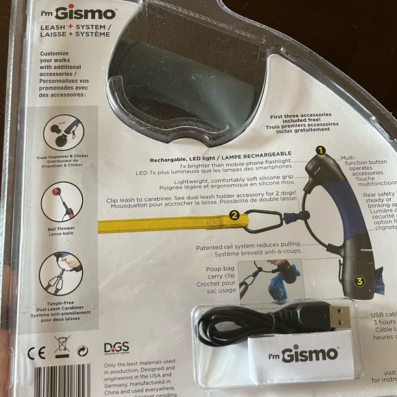 New in packaging I’mGismo leash - Picture 2 of 2